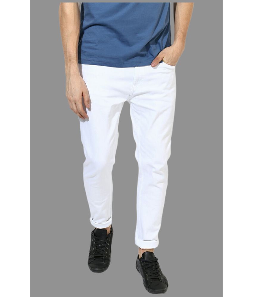     			x20 - White Denim Slim Fit Men's Jeans ( Pack of 1 )