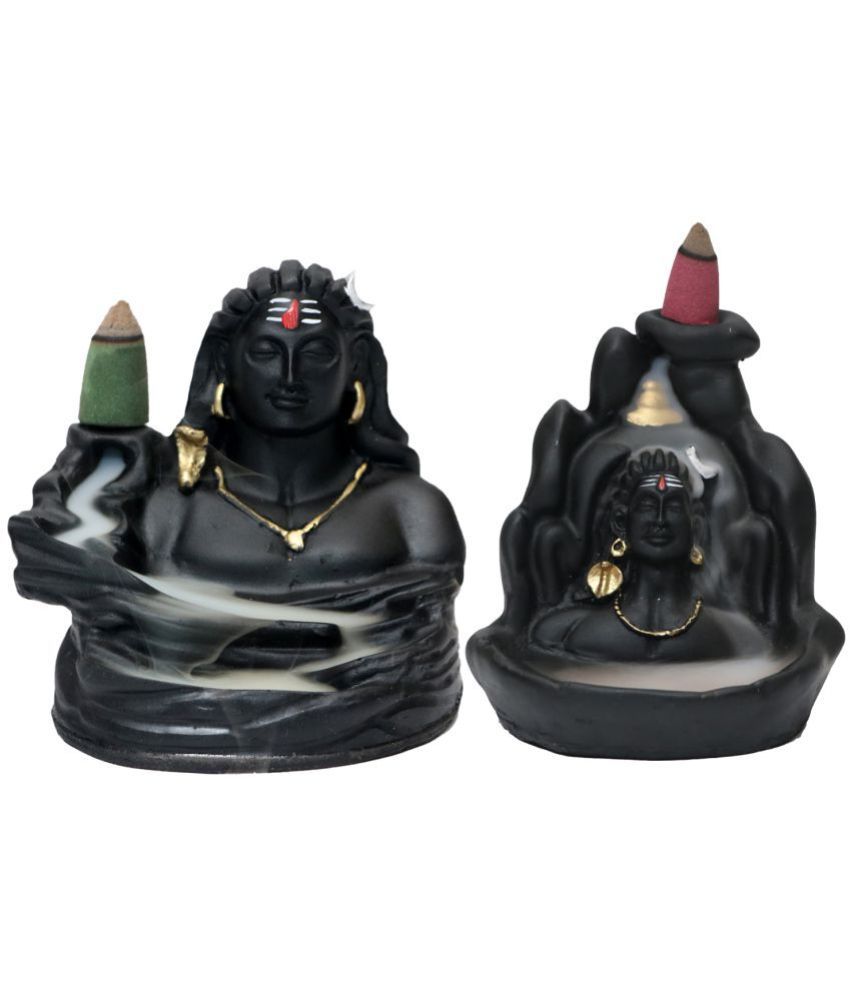     			Khushi Enterprises - Resin Lord Shiva 8 cm Idol