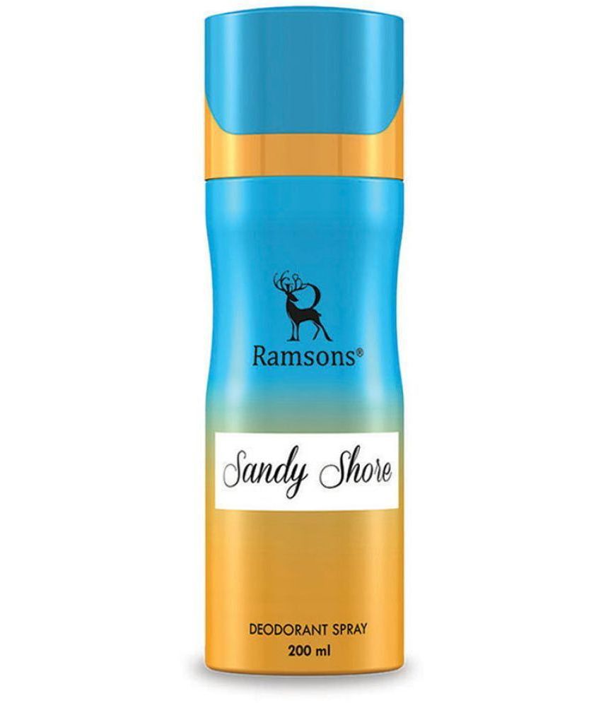     			Ramsons - Sandy Shore Deodorant Spray for Unisex 200 ml ( Pack of 1 )