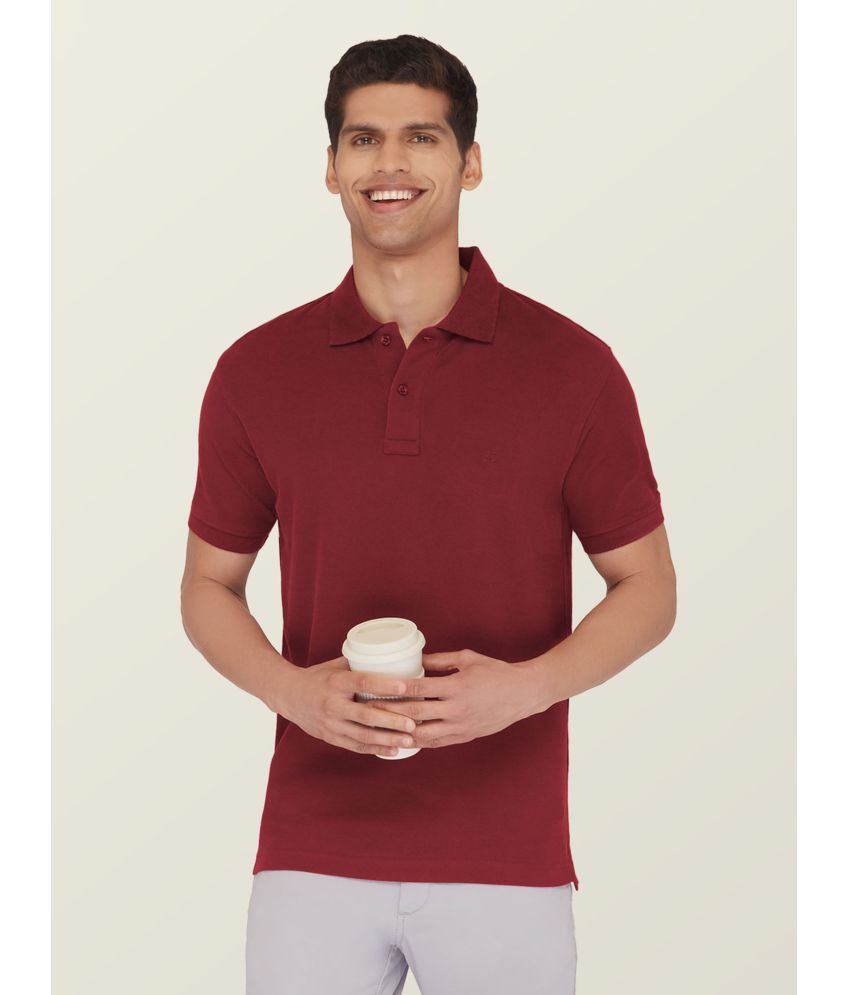     			XYXX - Maroon Cotton Regular Fit Men's Polo T Shirt ( Pack of 1 )
