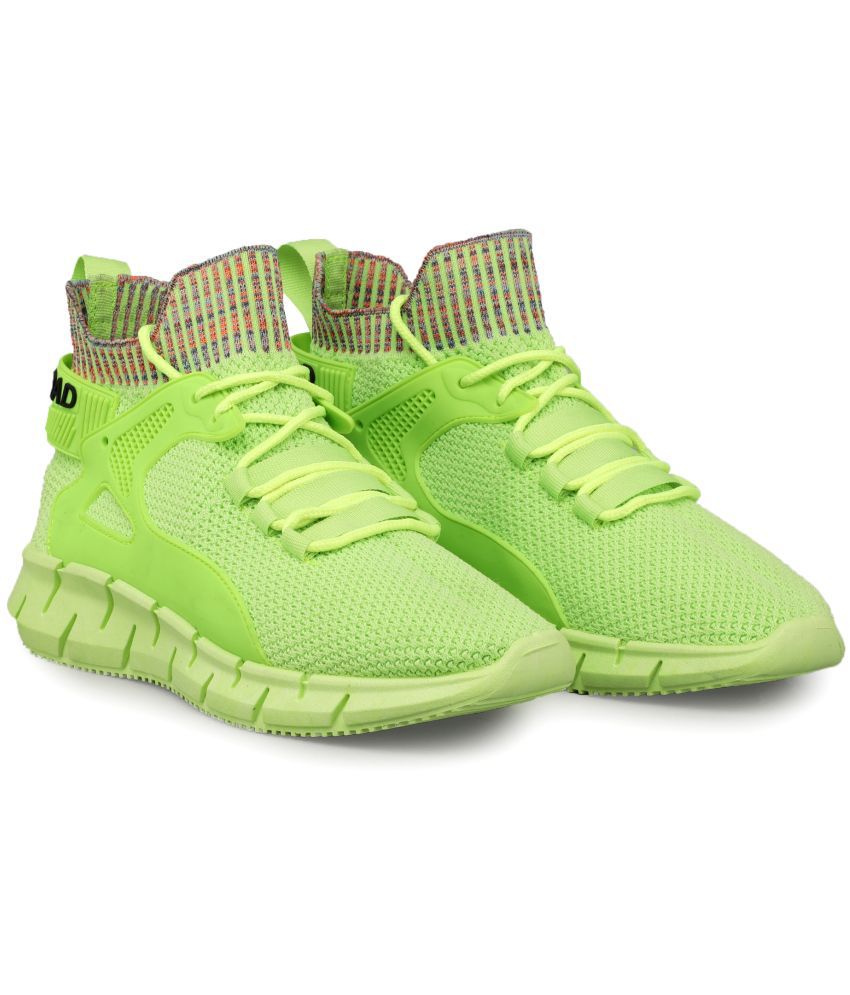     			RapidBox - Green Men's Sneakers
