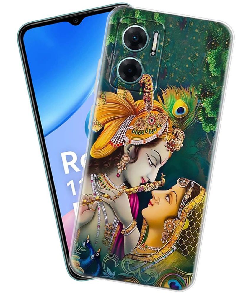     			NBOX - Multicolor Silicon Printed Back Cover Compatible For Redmi 11 Prime 5G ( Pack of 1 )