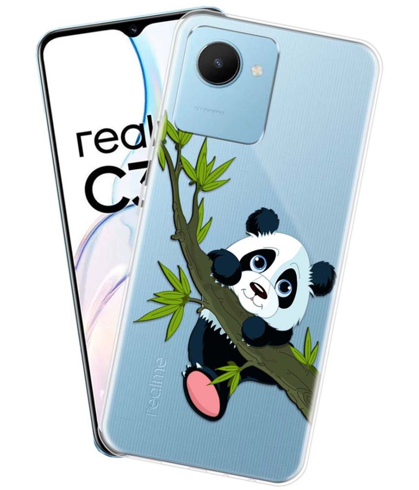     			NBOX - Multicolor Silicon Printed Back Cover Compatible For Realme C30s ( Pack of 1 )