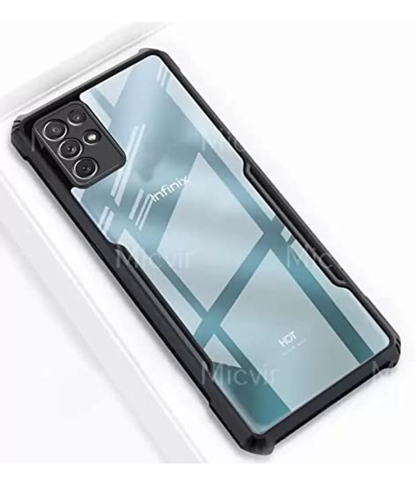     			KOVADO - Black Polycarbonate Shock Proof Case Compatible For Realme C25Y ( Pack of 1 )