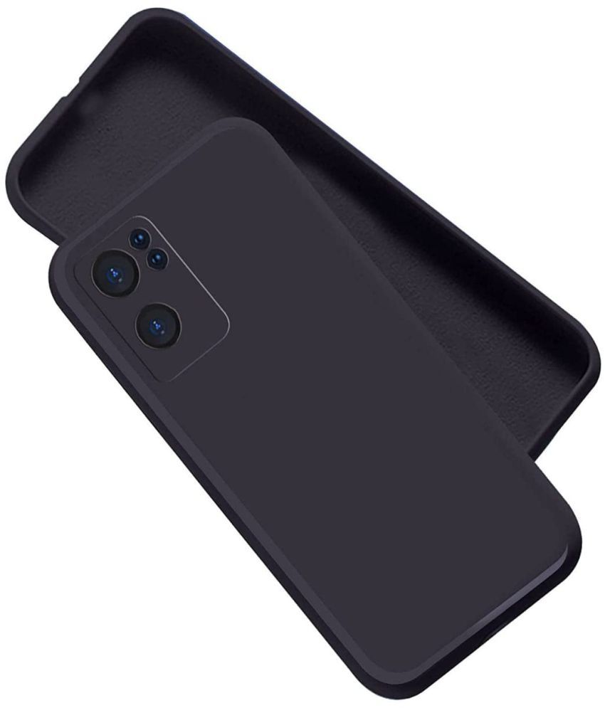     			Kosher Traders - Black Silicon Shock Proof Case Compatible For Oneplus Nord Ce2 5G ( Pack of 1 )