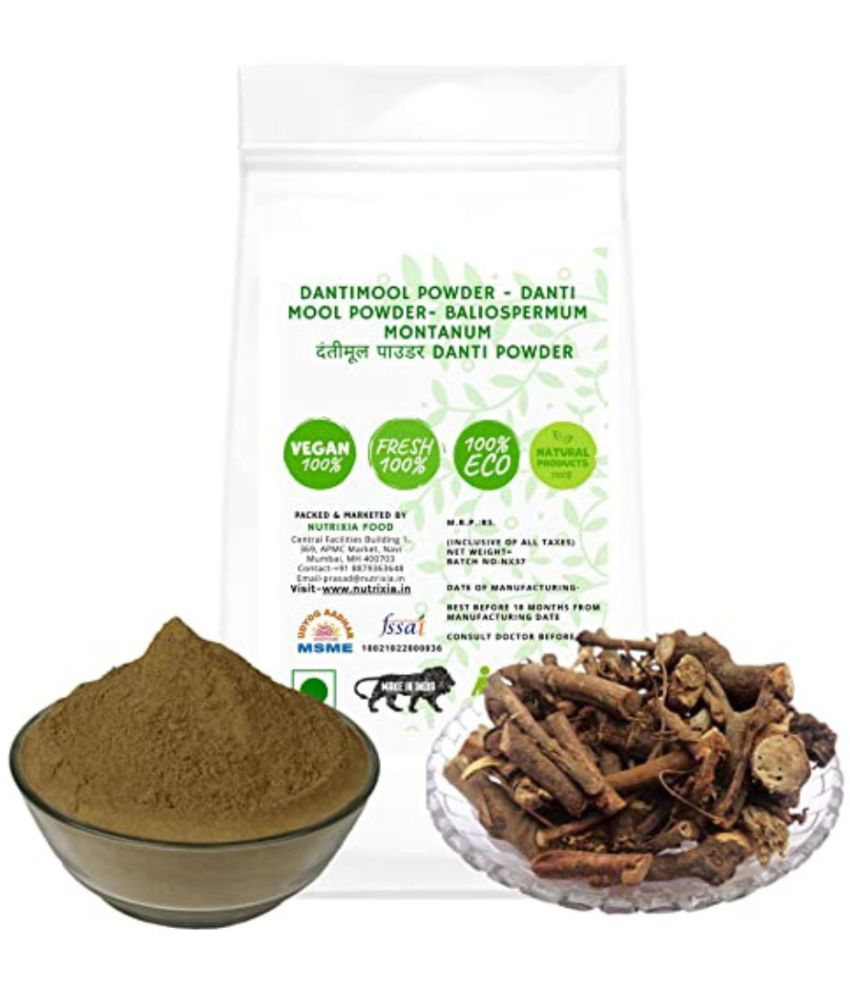     			Nutrixia Food Dantimool Powder Churna- Danti Mool - Danti- Hakum - Wild Castor 100 gm