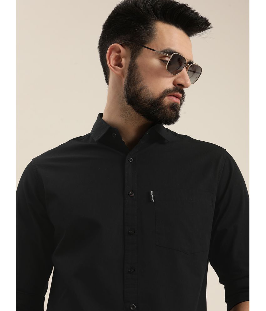     			Dillinger - Black 100% Cotton Slim Fit Men's Casual Shirt ( Pack of 1 )