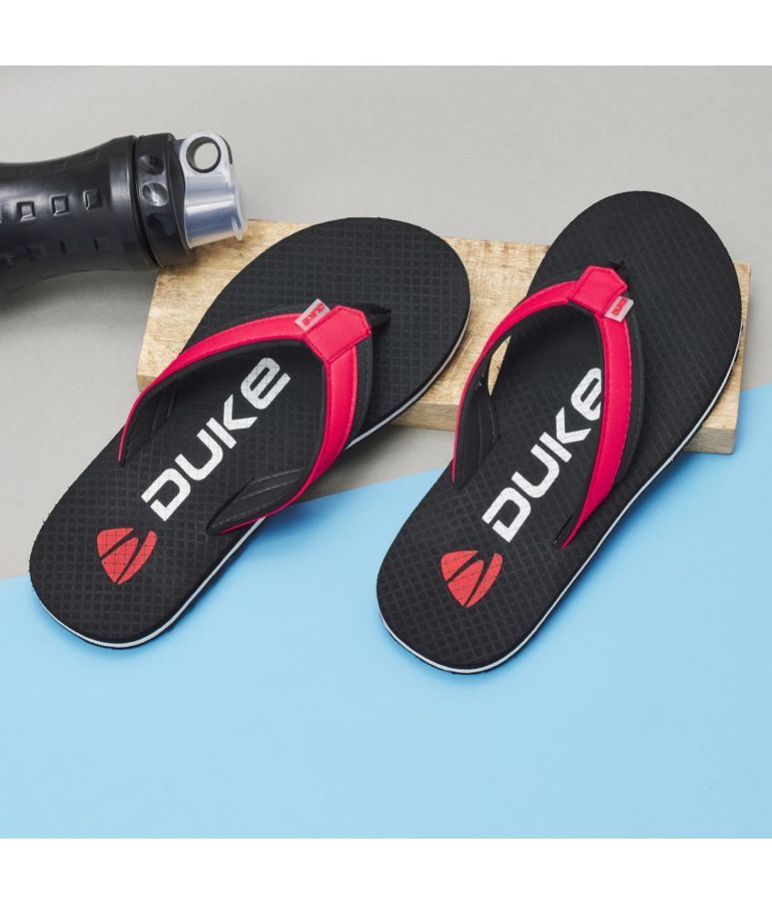     			Duke - Black Men's Thong Flip Flop