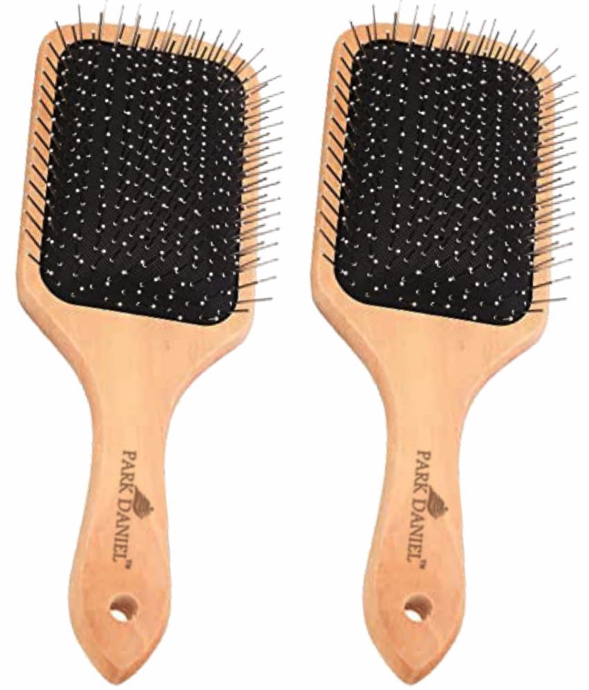     			Park Daniel - Paddle Brush For All Hair Types ( Pack of 2 )
