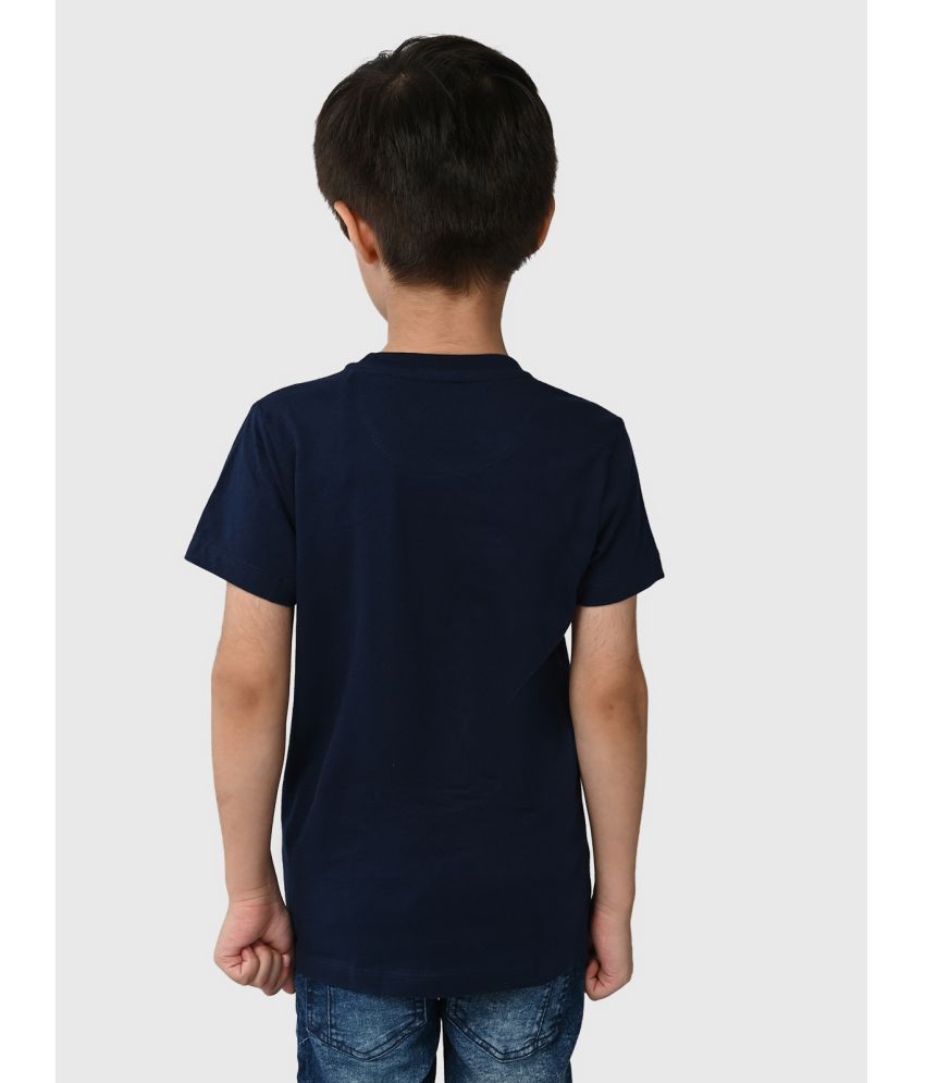 UrbanMark Junior Boys 100% Cotton Chest Printed Half Sleeves T Shirt ...
