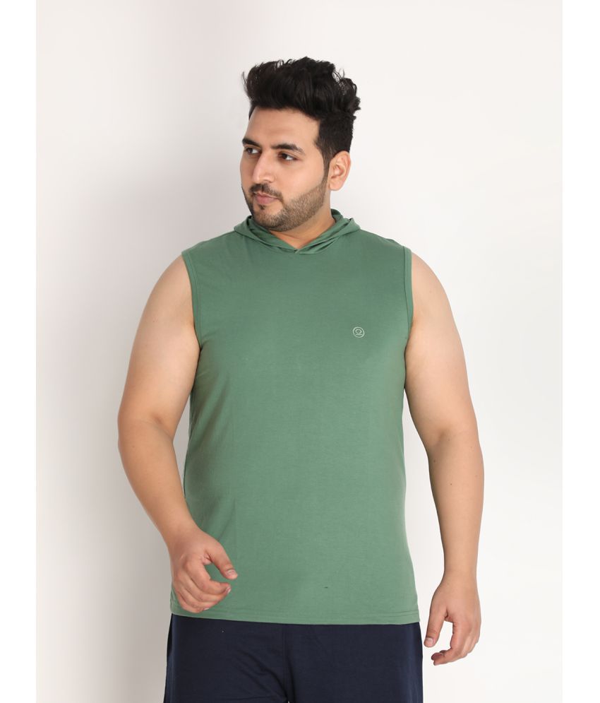     			Chkokko - Dark Green Polyester Regular Fit Men's T-Shirt ( Pack of 1 )