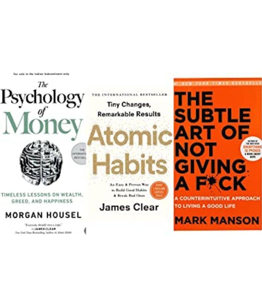 thumbnail image 2 of The Psychology Of Money + Deep Work + Atomic Habits – 3 Paperback Book Set By Morgan Housel & Cal Newport 2 of 5