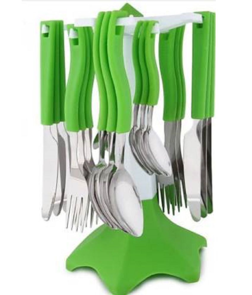     			Analog kitchenware - Multi Color Stainless Steel Cutlery Set ( Pack of 1 )