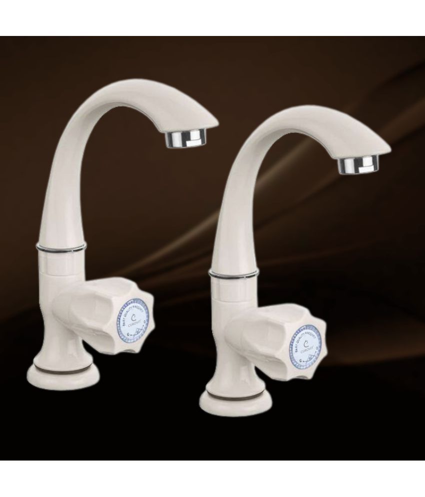     			CUROVIT Polo Plastic (ABS) Wash Basin Tap (Pillar Cock)