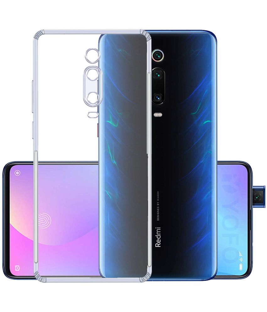     			Case Vault Covers - Transparent Silicon Silicon Soft cases Compatible For Xiaomi Redmi K20 ( Pack of 1 )