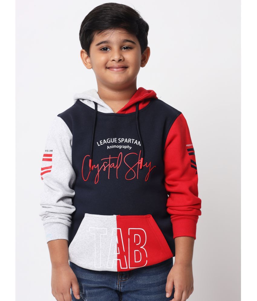     			Tab91 - Navy Fleece Sweatshirt For Boys ( Pack of 1 )