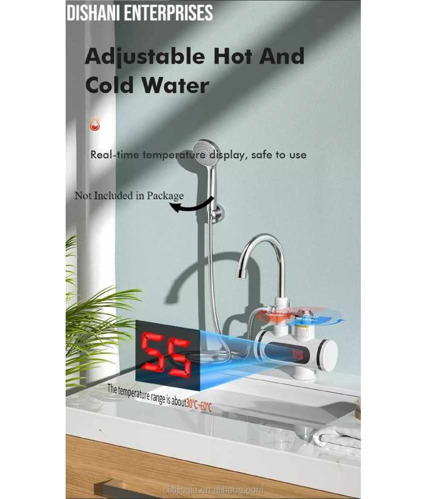 funloof 15 Ltr Instant Water Geyser Storage Geysers white Price in