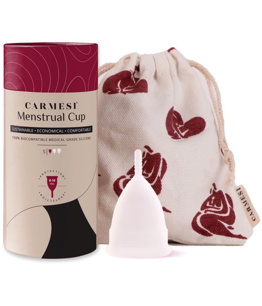     			Carmesi Reusable Menstrual Cup for Women - Small Size - With Free Pouch