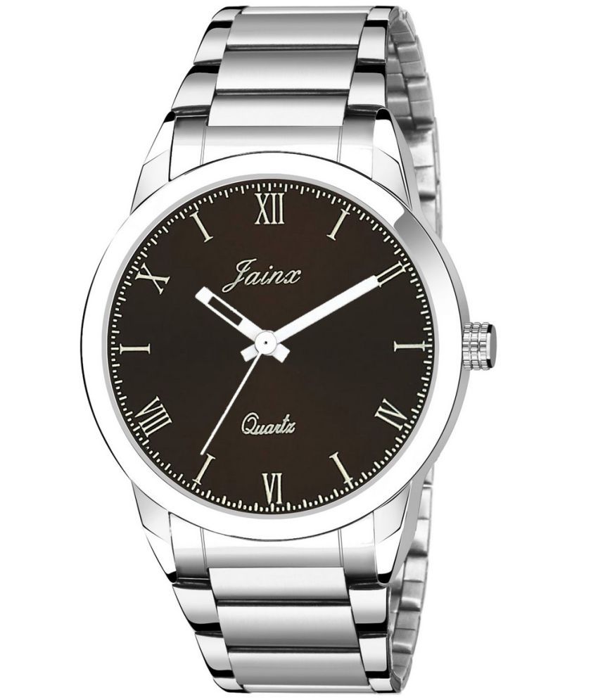     			Jainx - Silver Stainless Steel Analog Men's Watch