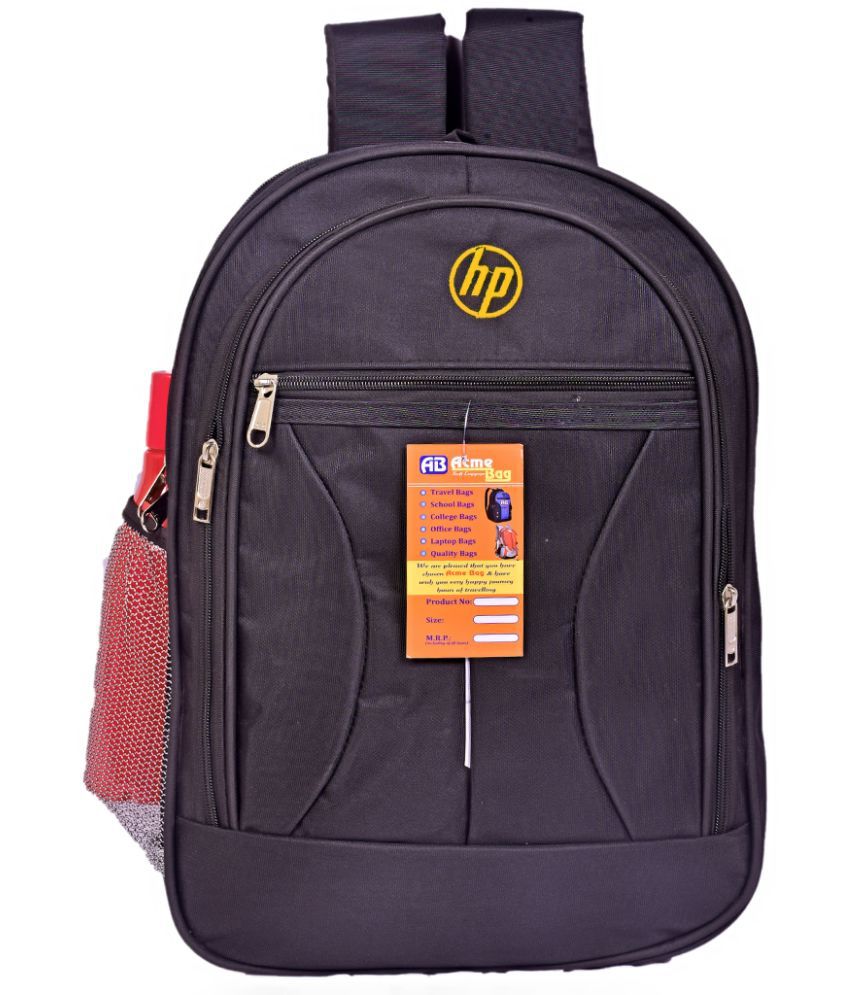     			Ritzy 35 Ltrs Black Polyester College Bag
