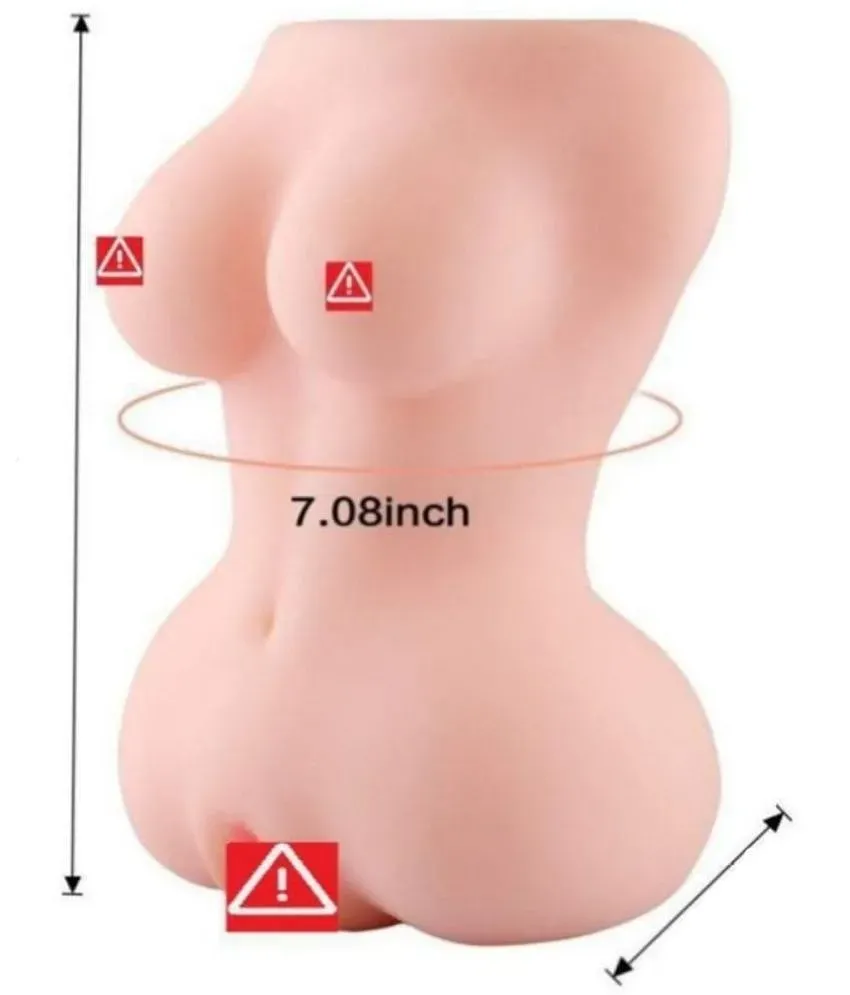 Mini Sex Doll Premium Quality Vagina Masturbator With Breast By