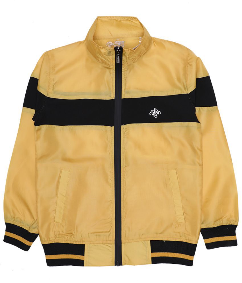 CHIMPRALA - Yellow Polyester Boys Casual Jacket ( Pack of 1 )