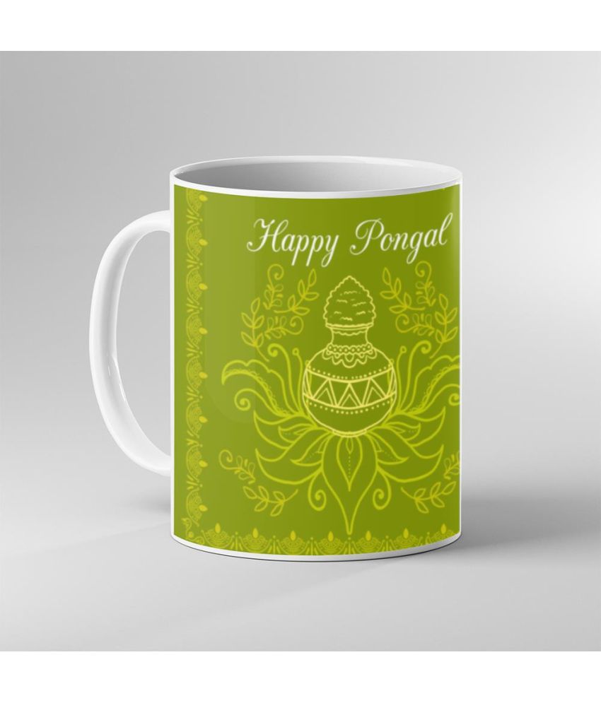     			Keviv - Multi Color Ceramic Coffee Mug ( Pack of 1 )
