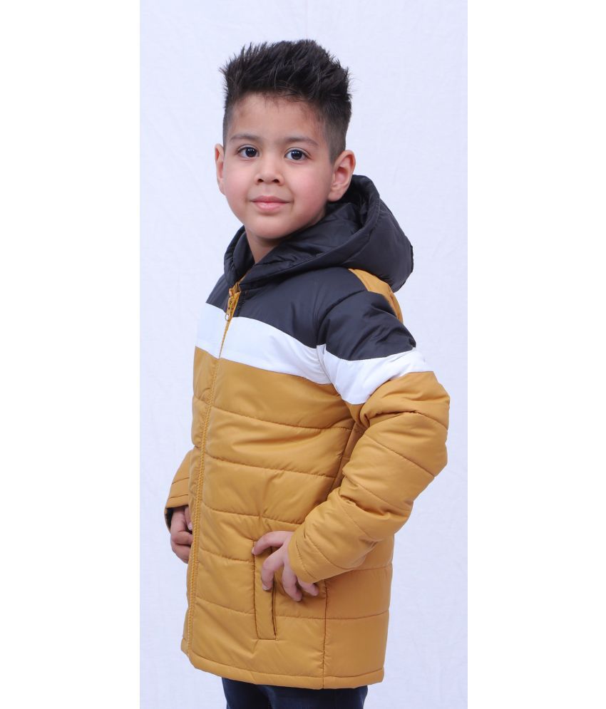     			VERO AMORE - Yellow Polyester Boys Casual Jacket ( Pack of 1 )