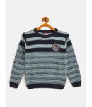 Duke Pack of 1 Boys Acrylic Pullover Sweater ( Multicolor )