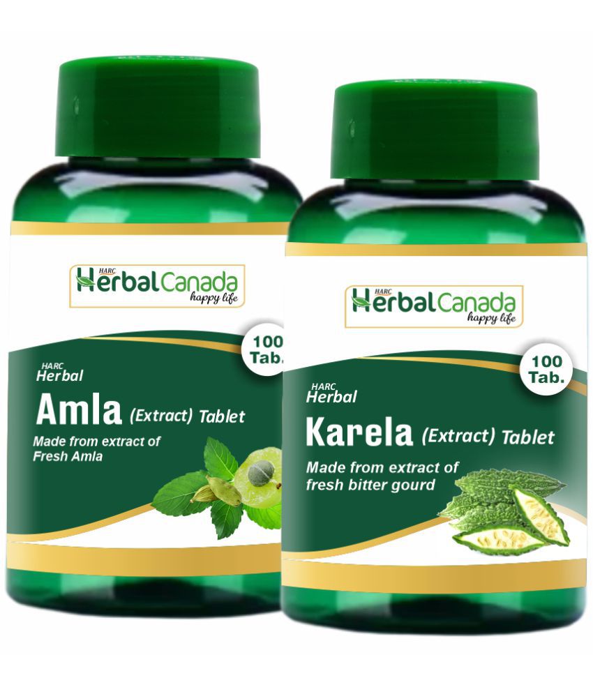     			Herbal Canada Amla (100Tab) + Ashwagandha (100Tab) Tablet 200 no.s Pack Of 2