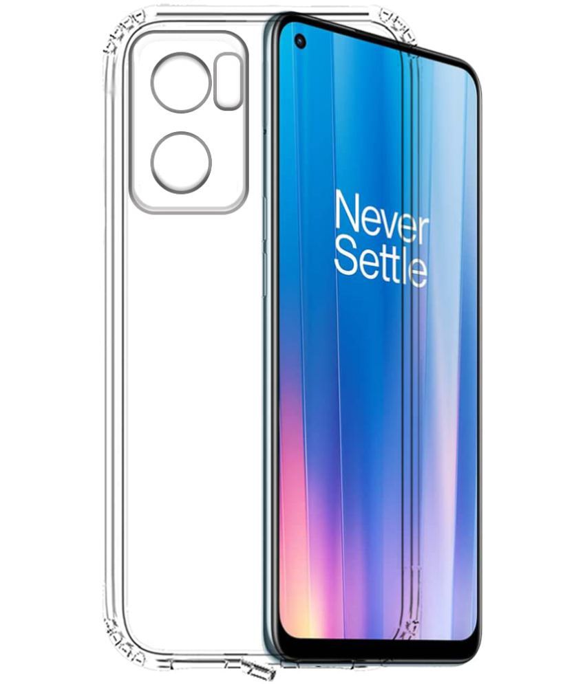     			Kosher Traders - Transparent Silicon Plain Cases Compatible For OnePlus Nord CE 2 Lite 5G ( Pack of 1 )