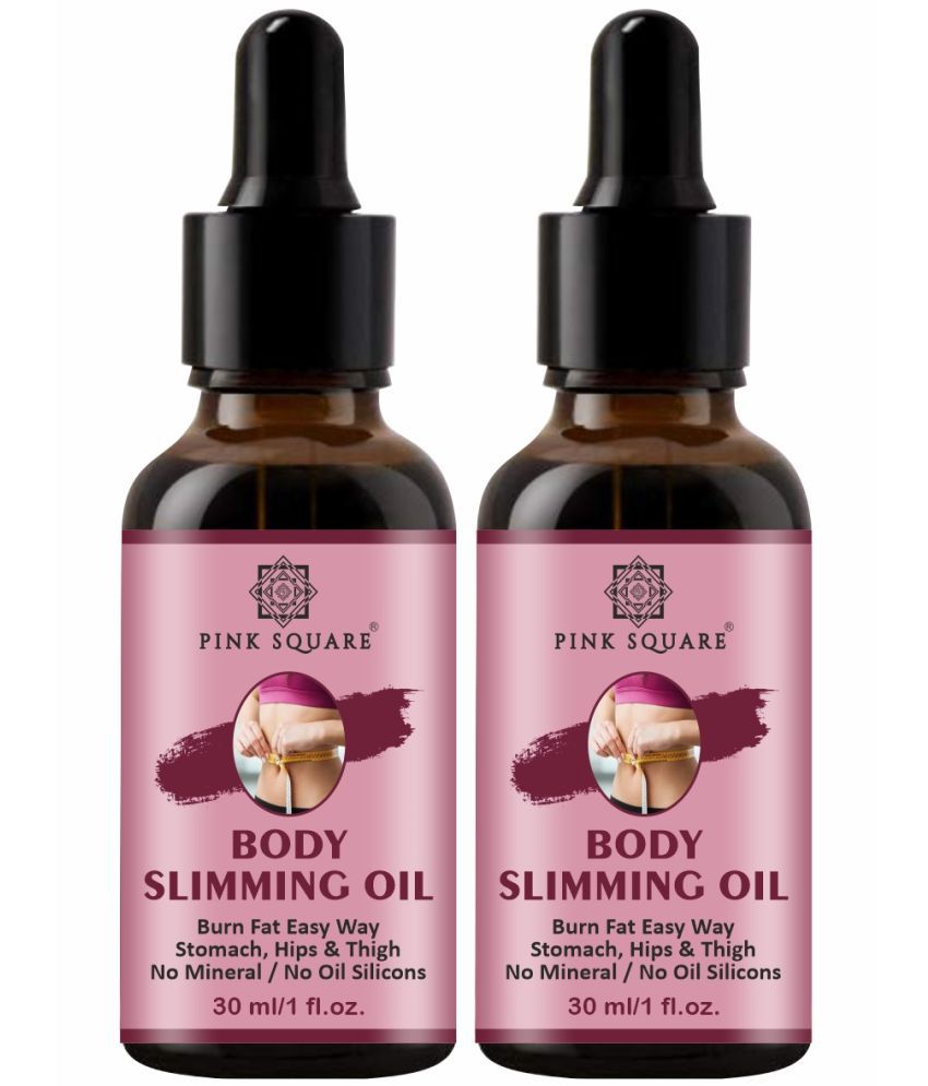     			pink square Belly Fat Reduce Oil Body Slimming Oil Shaping & Firming Oil 60 mL
