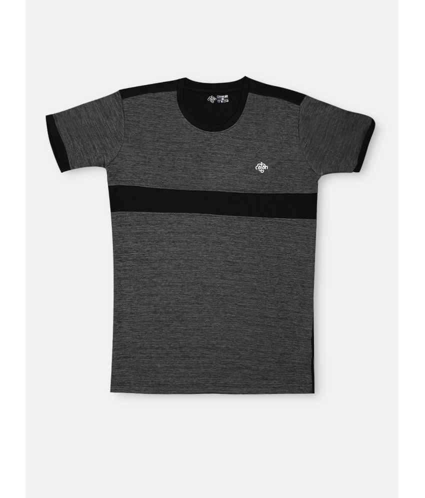 CHIMPRALA - Dark Grey Polyester Boy's T-Shirt ( Pack of 1 )