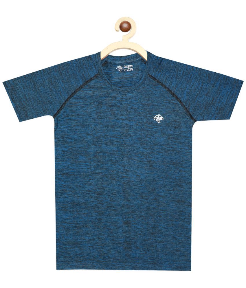 CHIMPRALA - Indigo Polyester Boy's T-Shirt ( Pack of 1 )