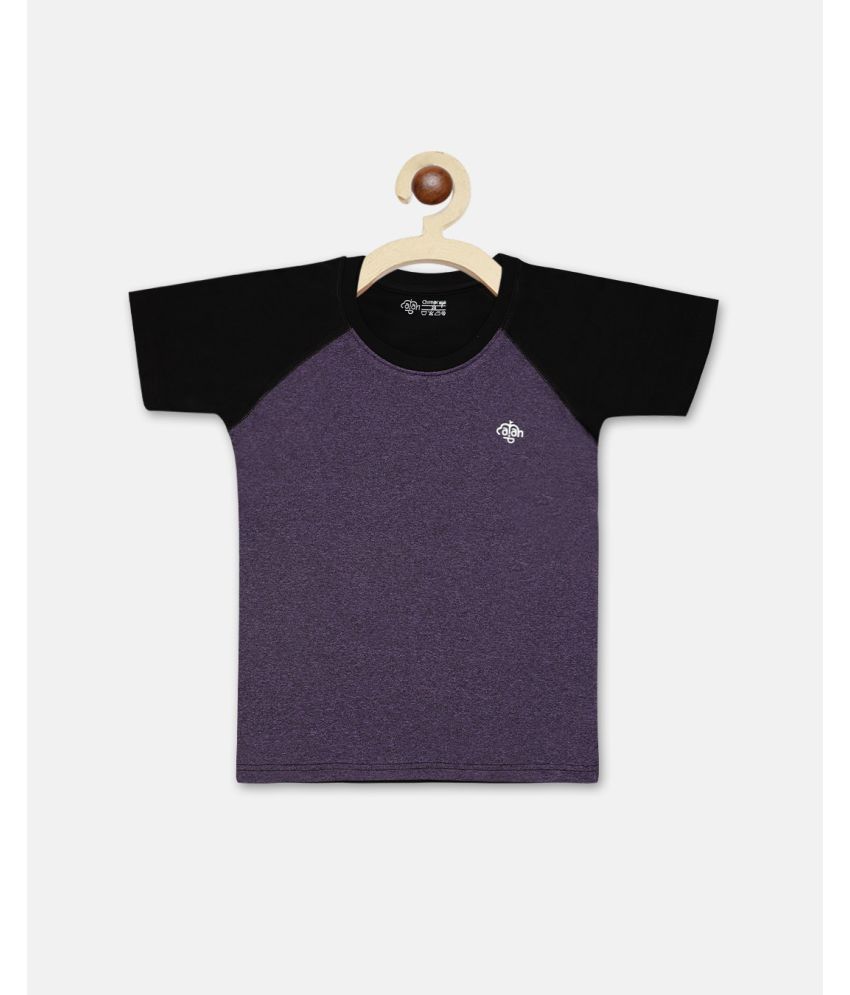 CHIMPRALA - Purple Polyester Boy's T-Shirt ( Pack of 1 )