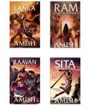 Ram Scion Of Ikshvaku & Raavan Enemy of Aryavarta, & SITA Warrior of Mithila, & War of Lanka ( Ram Chandra Series 4 Books Combo ) English , Paperback ,By Amish Tripathi