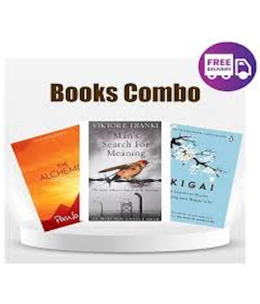     			Combo 3 - Ikigai, The Alchemist & Man's Search for Meaning