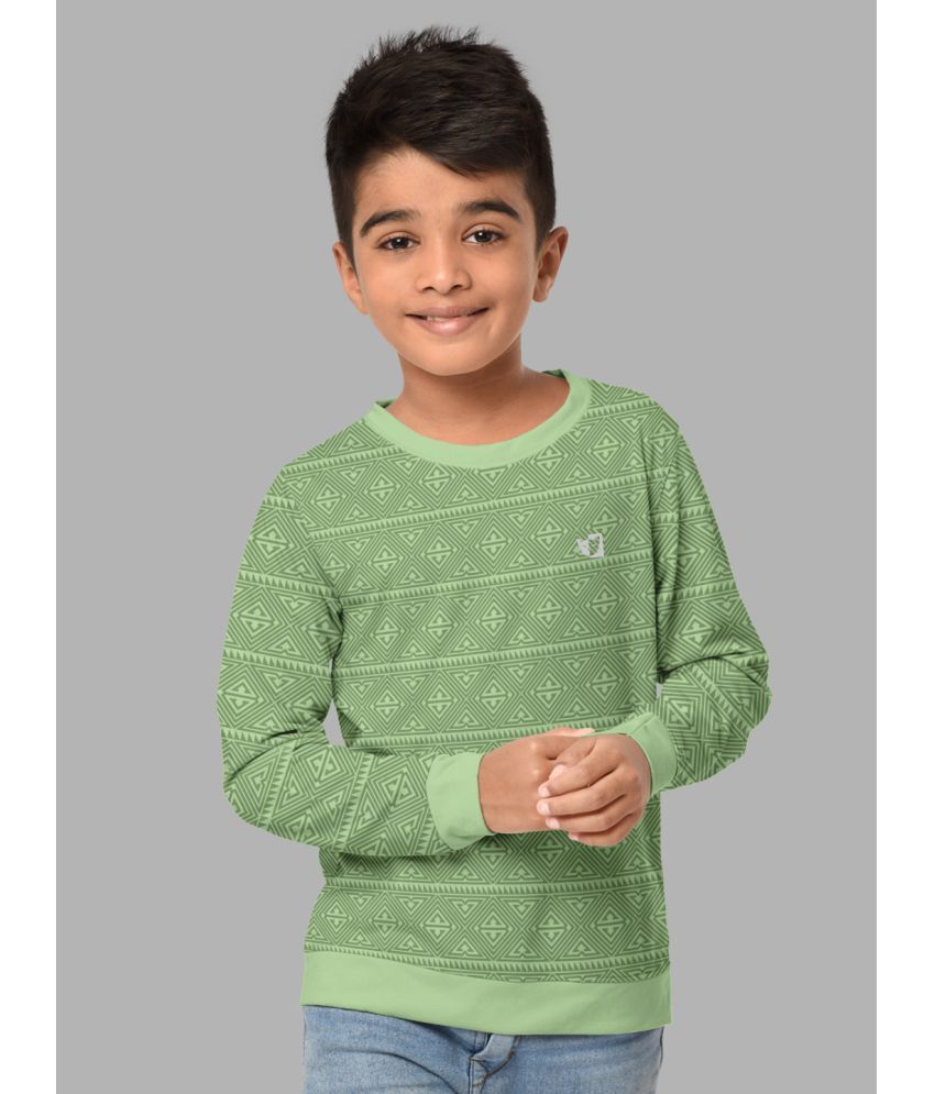     			HELLCAT - Green Cotton Blend Boys Sweatshirt ( Pack of 1 )