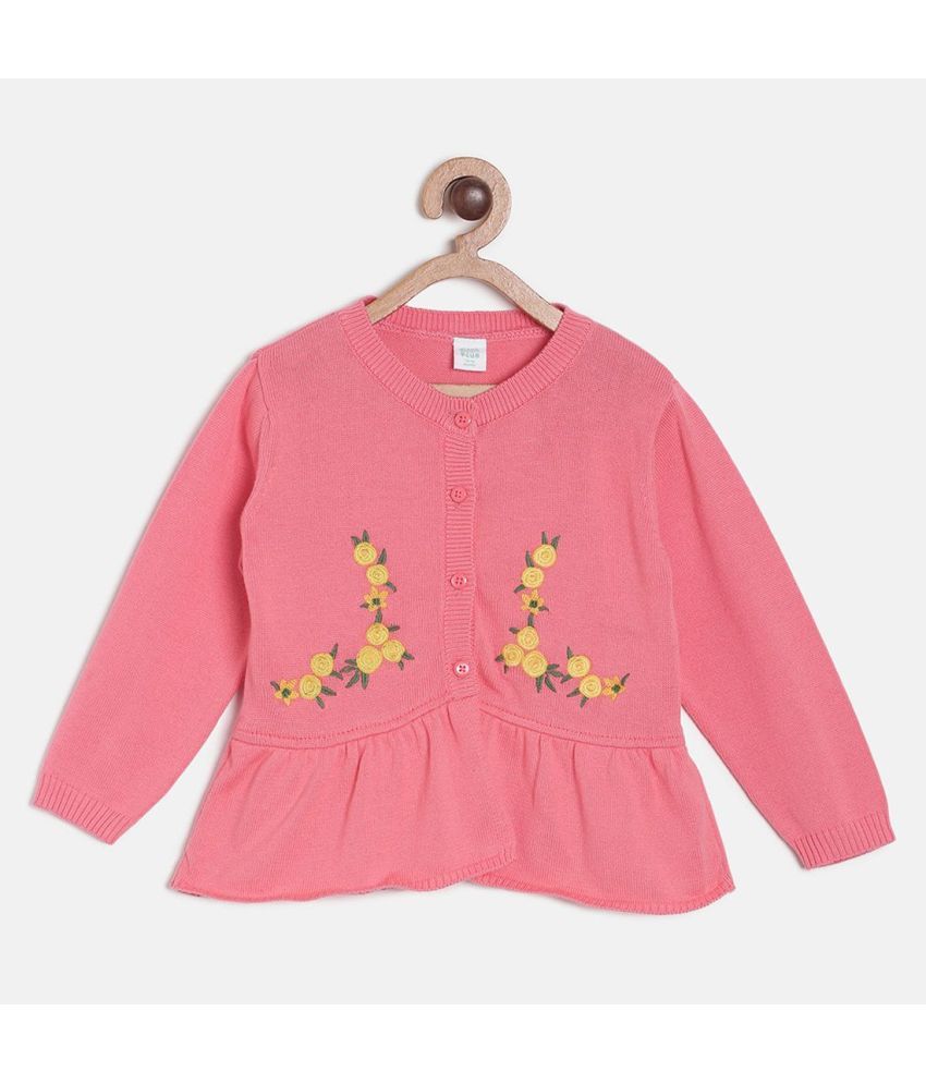     			MINIKLUB Baby Girl Pink Sweater Pack Of 1