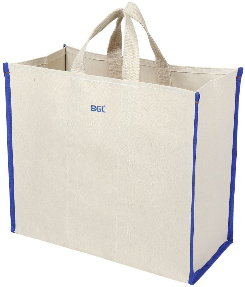     			bgl - White Canvas Grocery Bag