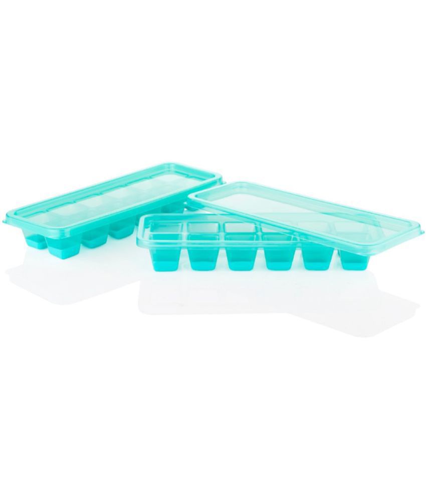     			Analog kitchenware Ice Cube Tray with Lid Multicolor, 2 Pcs