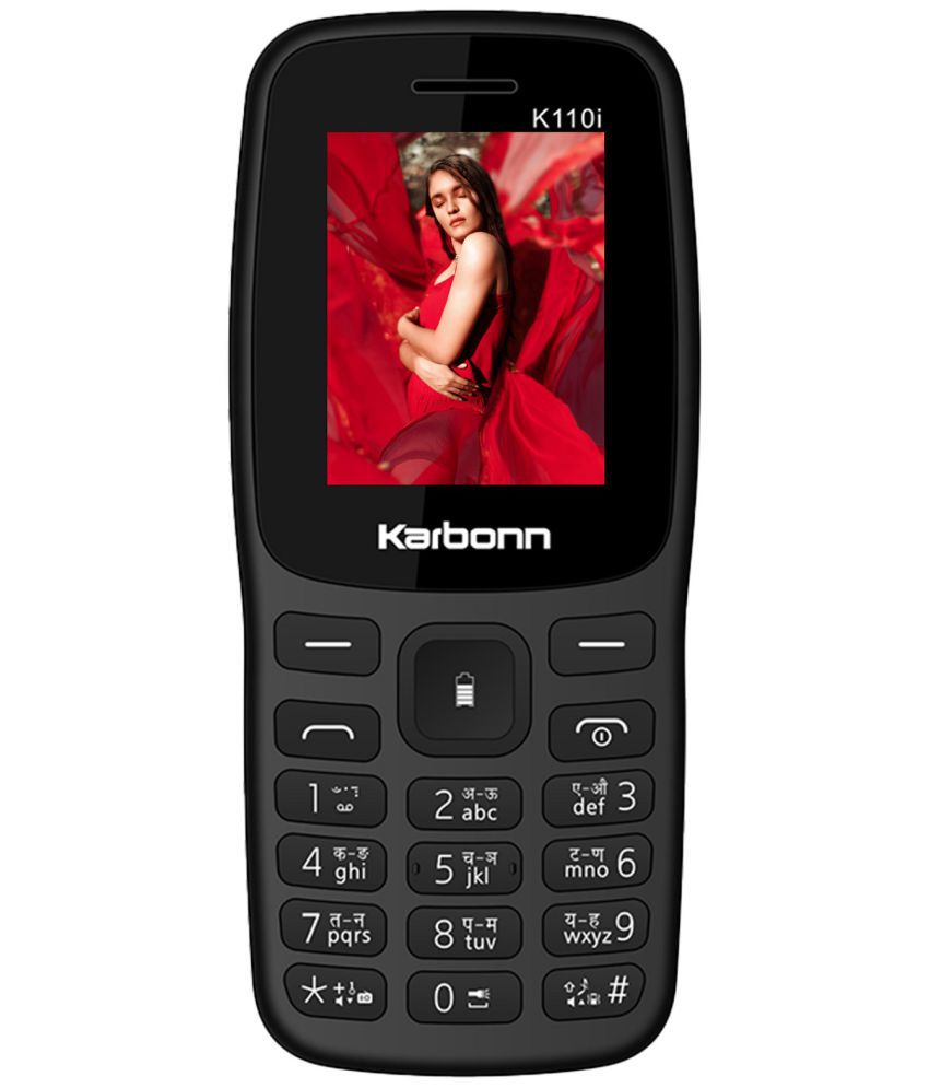     			Karbonn KX110I Dual SIM Feature Phone Black