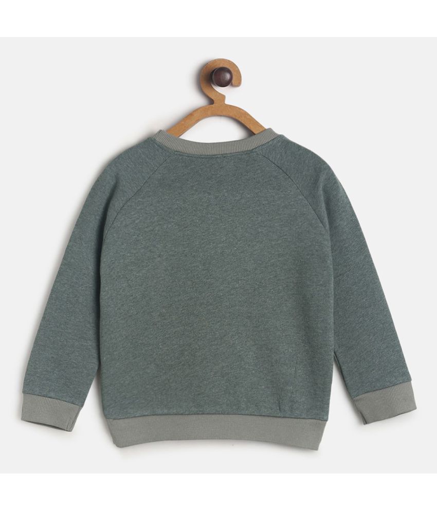     			MINIKLUB Baby Boy Olive Sweatshirt Pack Of 1