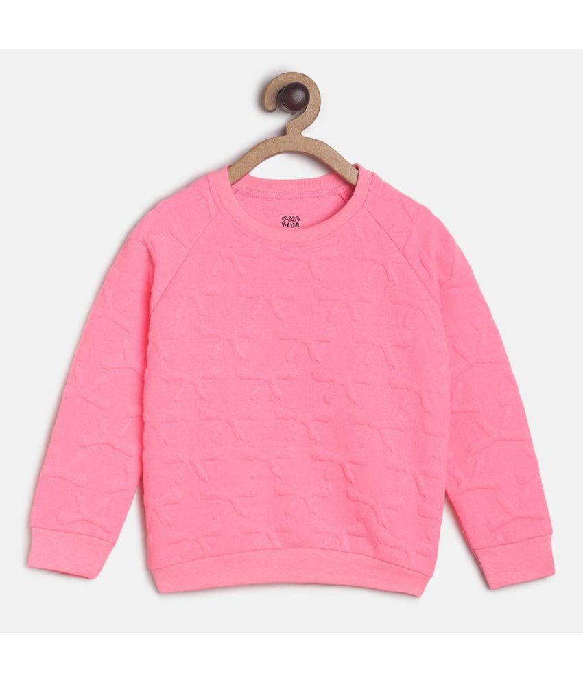     			MINIKLUB Baby Girl Pink Sweatshirt Pack Of 1