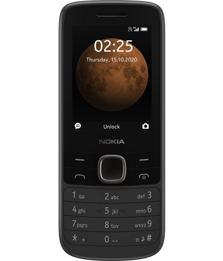    			Nokia 225 4G Dual SIM Feature Phone Black