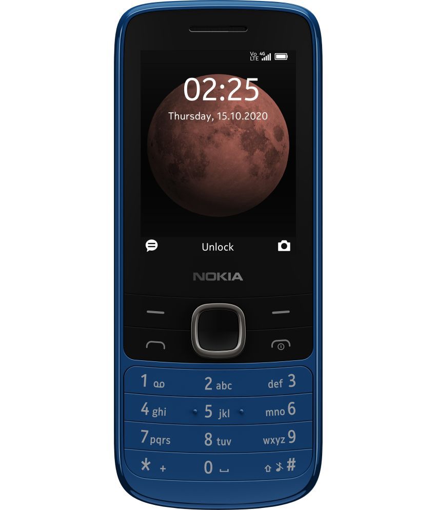     			Nokia 225 4G Dual SIM Feature Phone Blue