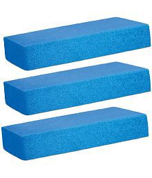 Spotzero By Milton Super Spongy, Set of 3, Blue | Long Lasting | Absorbs 10 Times | Ideal for Kitchen Appliances | Glass | Windows | Furniture | Car | Easy to Clean | Easy to Wash | Easy to Reuse