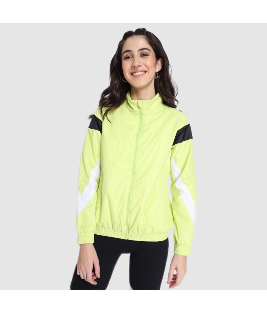     			Bewakoof Nylon Green Jackets Single