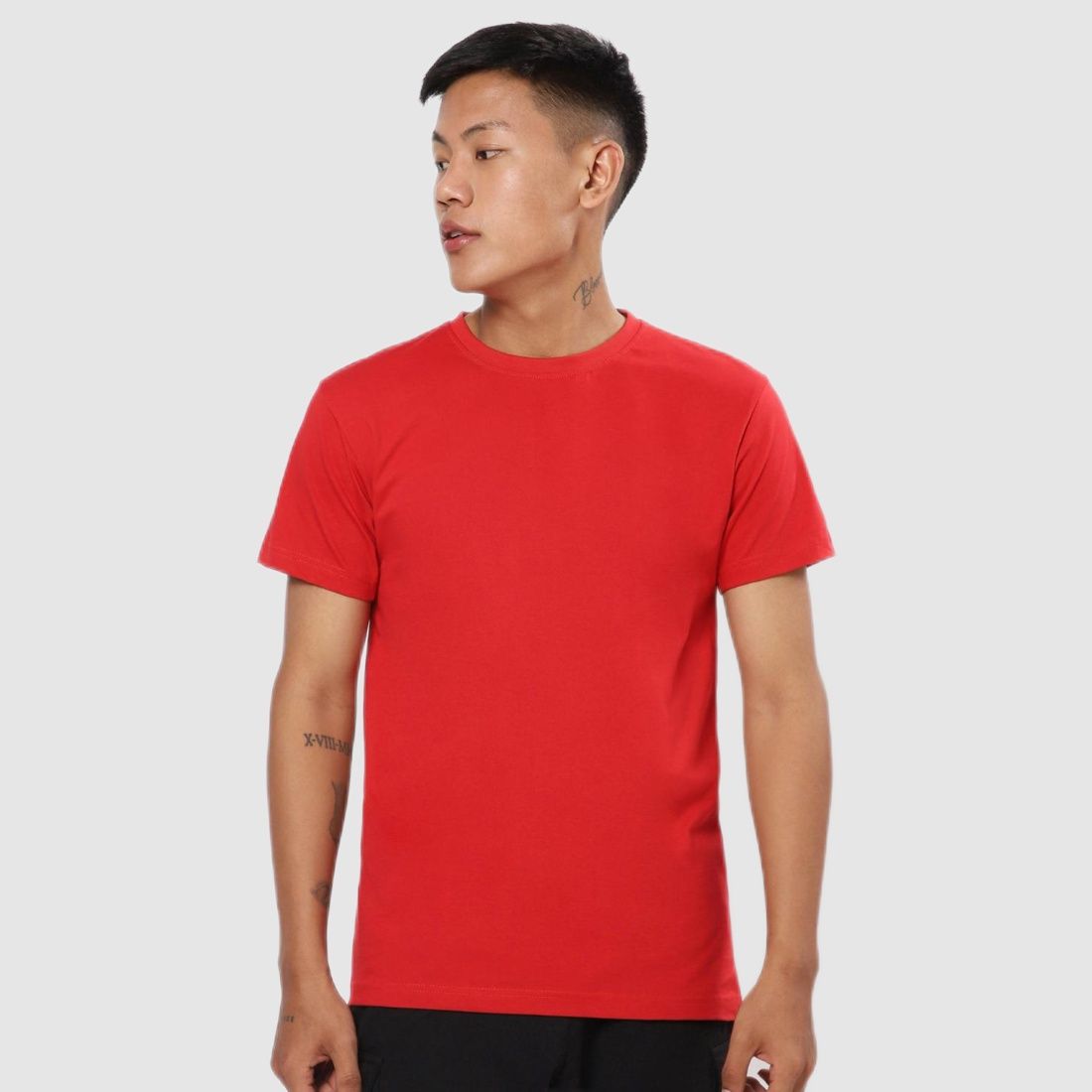     			Bewakoof - Red Cotton Regular Fit Men's T-Shirt ( Pack of 1 )