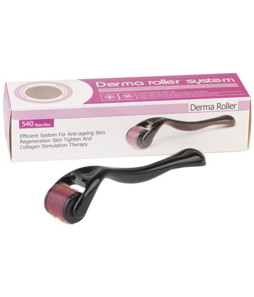     			Derma Roller With 0.5 Mm And 540 Titanium Needls For Skin & Hair Treatments